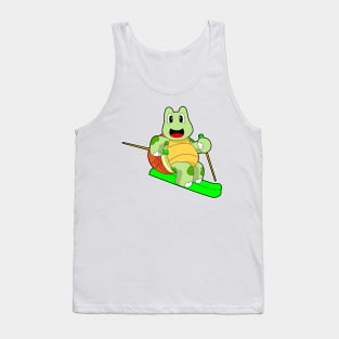 Turtle Skier Ski Tank Top